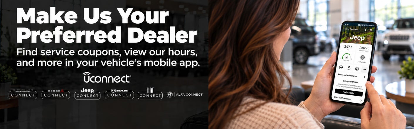 uconnect® make us your preferred dealer | Keller Bros. Dodge in Lititz PA