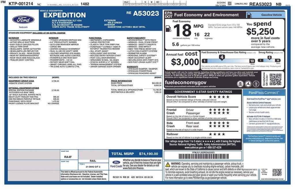 2024 Ford Expedition XLT