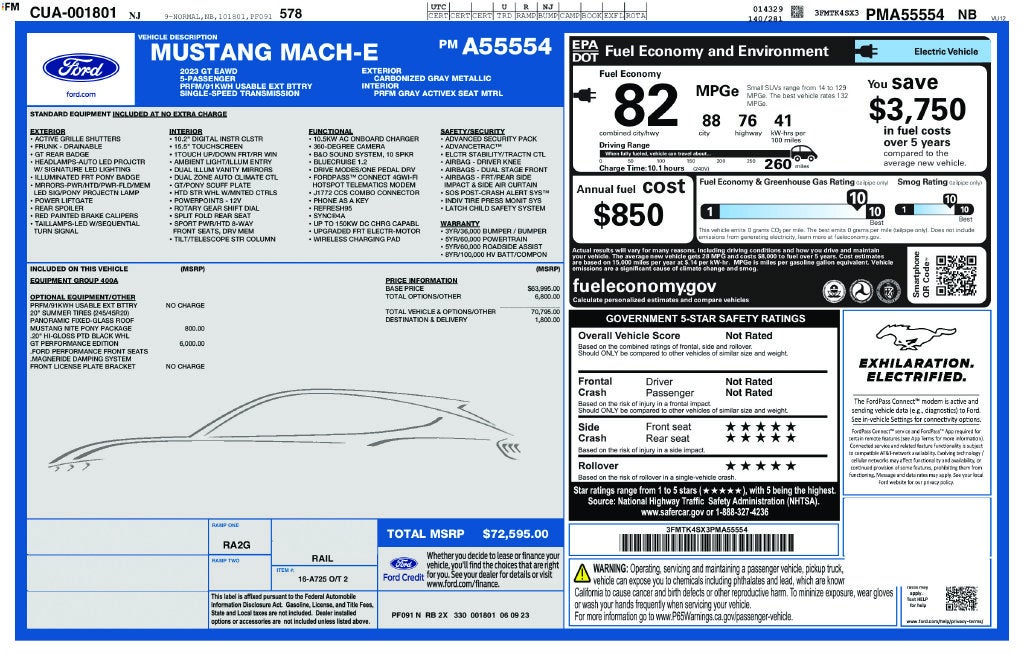 2023 Ford Mustang Mach-E GT