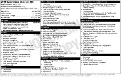 2024 Buick Encore GX Avenir