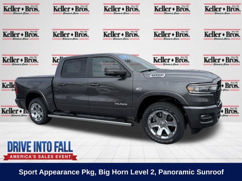 2026 RAM Ram 1500 RAM 1500 BIG HORN CREW CAB 4X4 5'7' BOX