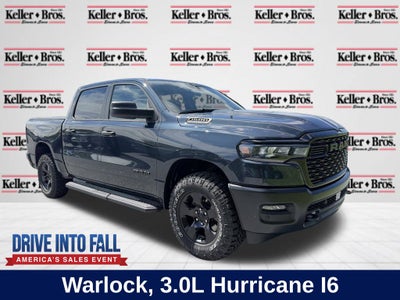 2026 RAM Ram 1500 RAM 1500 WARLOCK CREW CAB 4X4 5'7' BOX