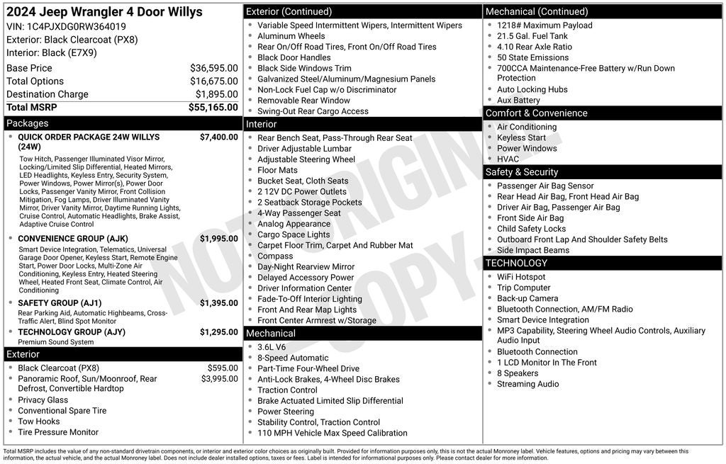 2024 Jeep Wrangler Sport