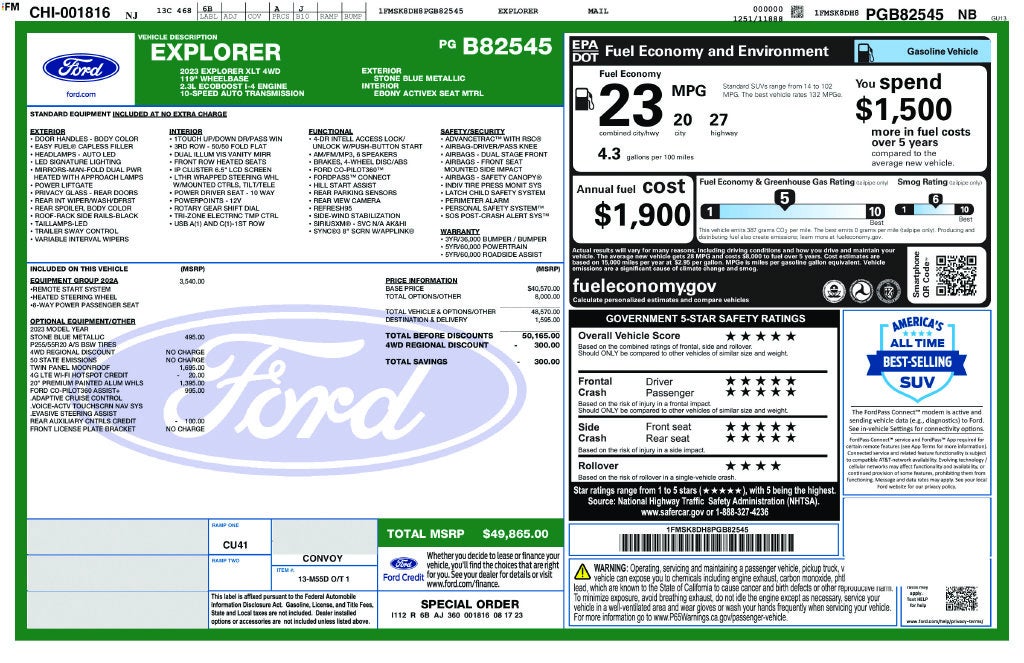 2023 Ford Explorer XLT