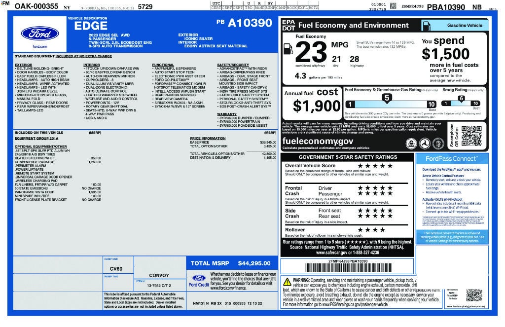 2023 Ford Edge SEL
